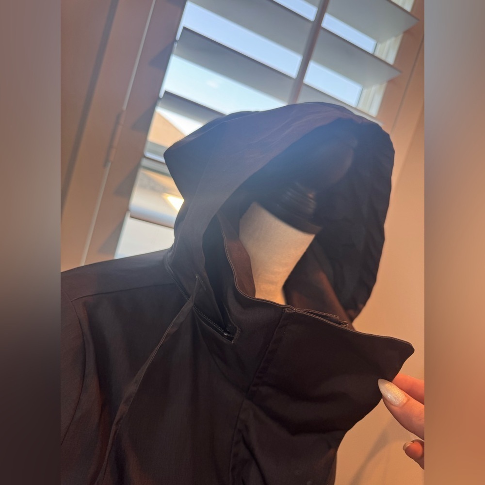 Womens Nordstrom Bernardo Women’s Hooded Utility Jacket Black Size Large - Picture 3 of 8